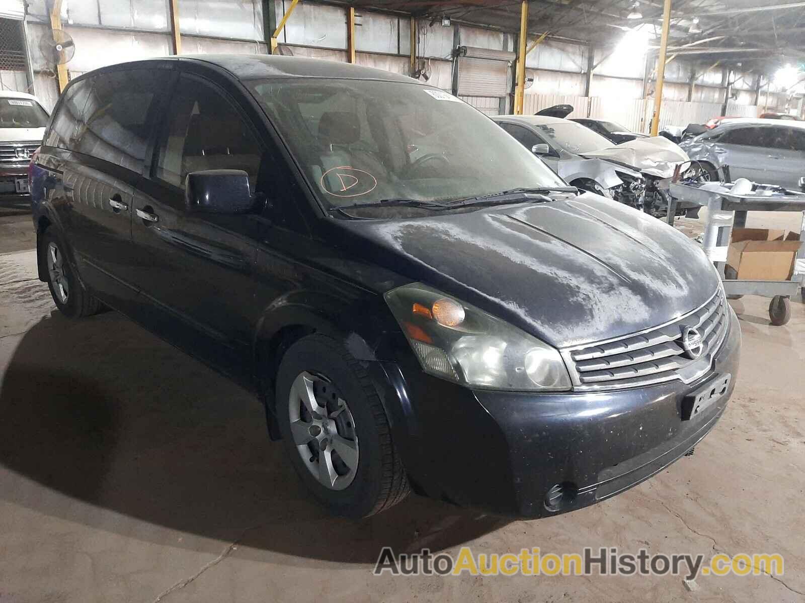 2008 NISSAN QUEST S, 5N1BV28U28N102617