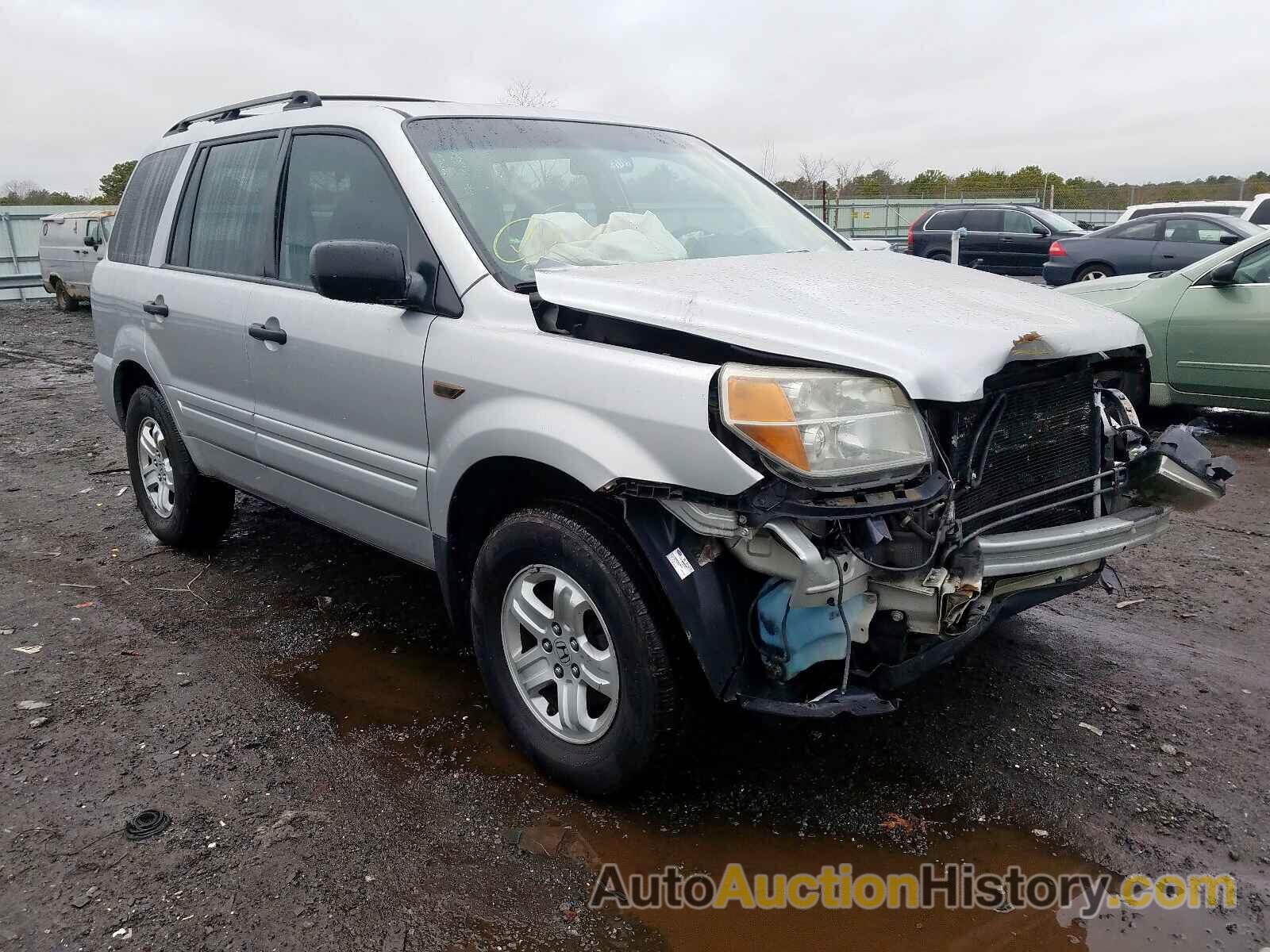 2006 HONDA PILOT LX LX, 2HKYF18106H536785