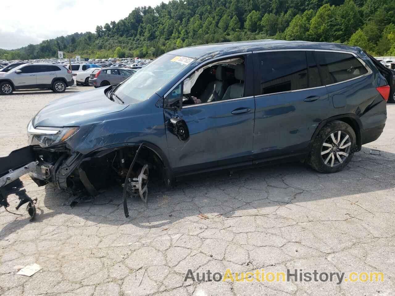 2021 HONDA PILOT EXL, 5FNYF5H54MB019530