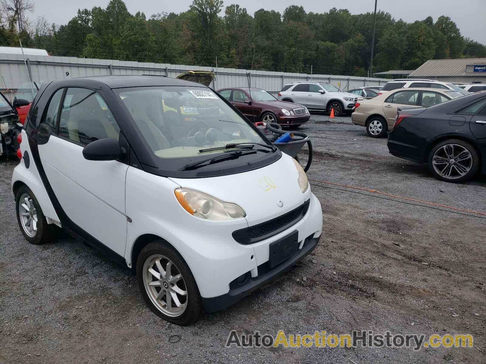 2009 SMART FORTWO PURE, WMEEJ31X89K300033