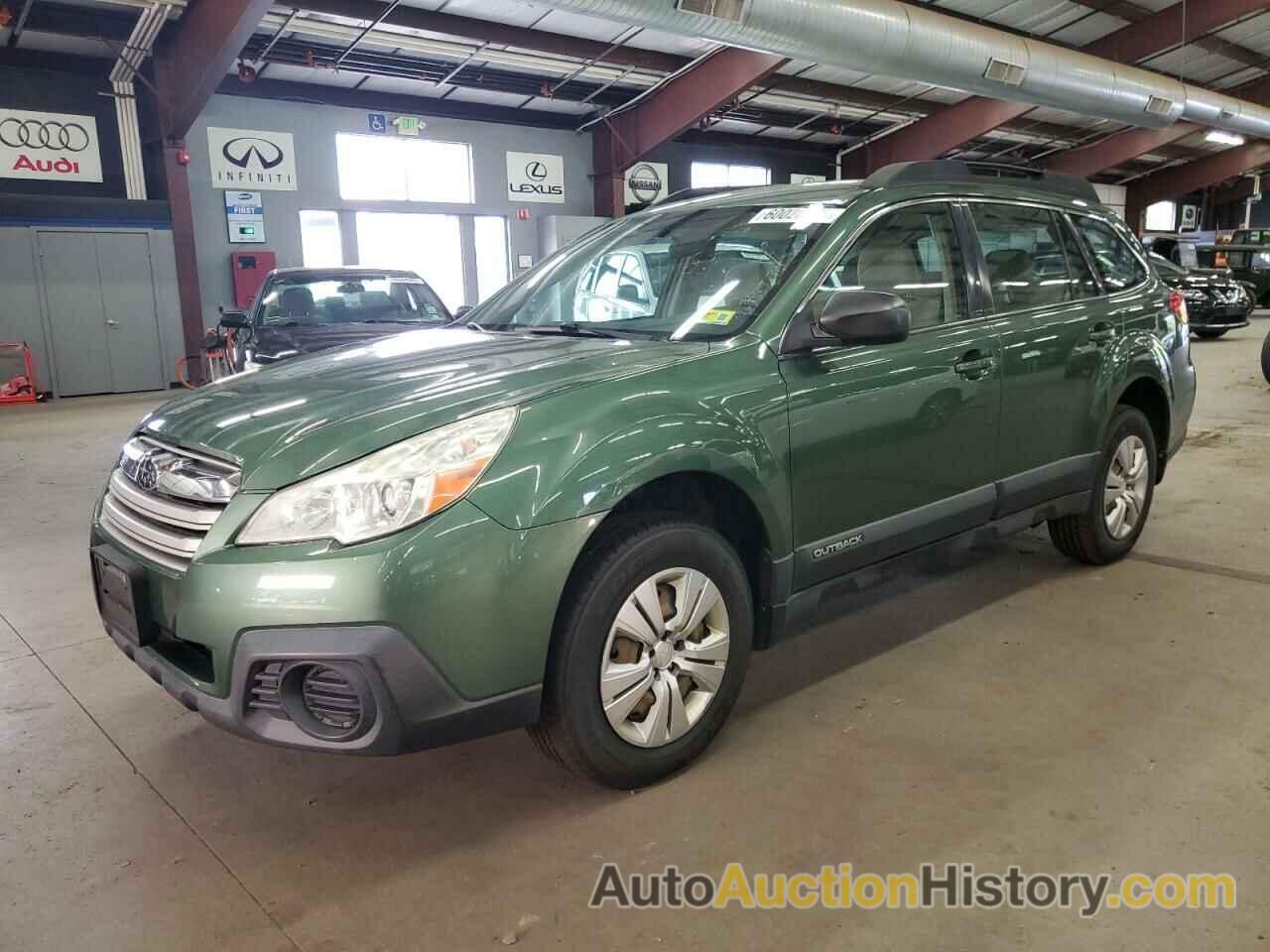 2013 SUBARU OUTBACK 2.5I, 4S4BRBAC1D3318549