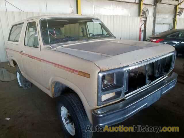 1986 FORD BRONCO U10 U100, 1FMDU15Y3GLA05885