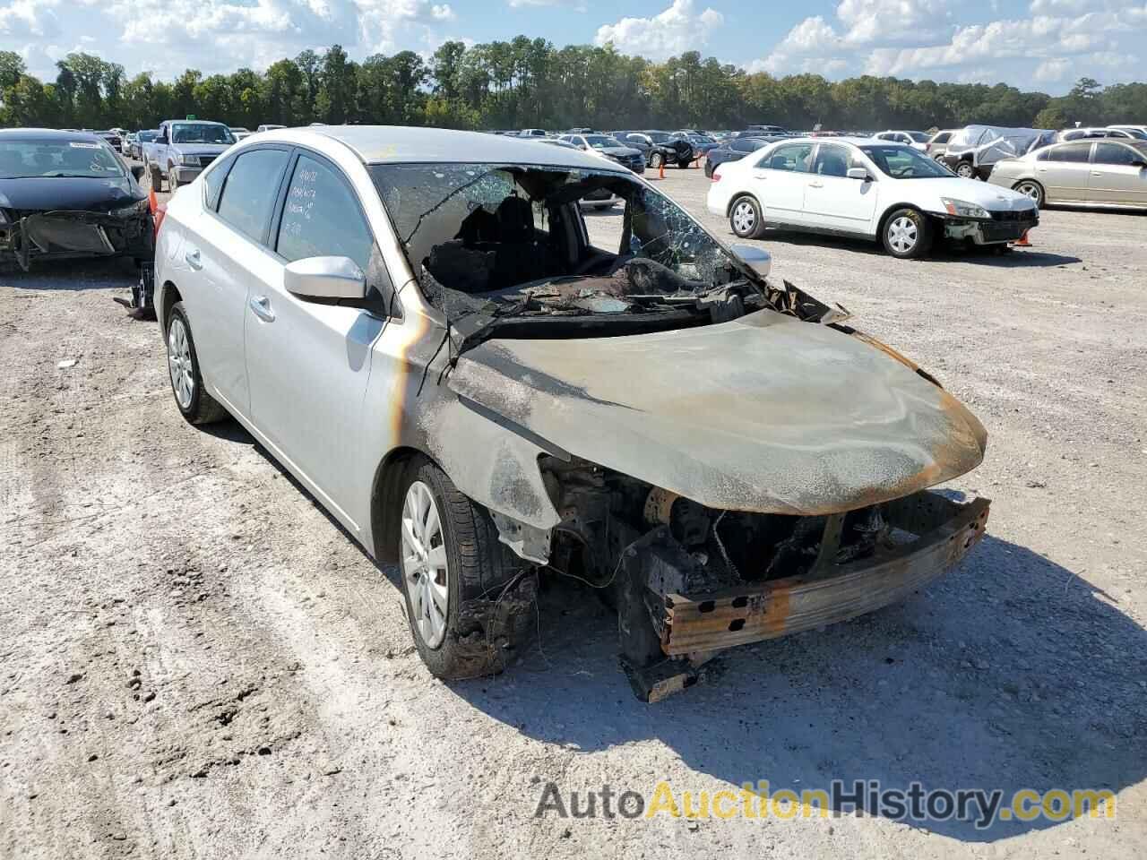 2016 NISSAN SENTRA S, 3N1AB7AP9GY262184