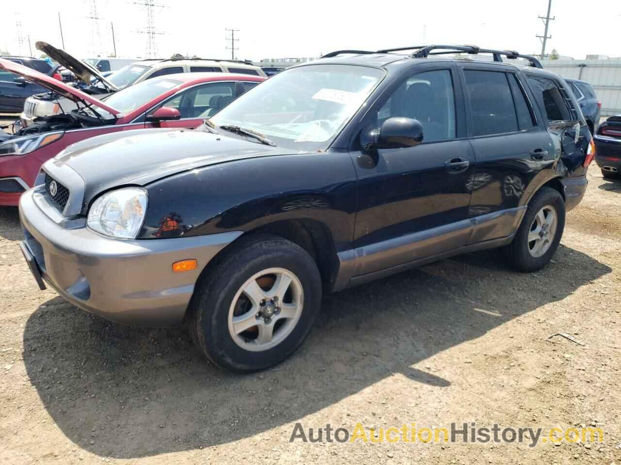 2004 HYUNDAI SANTA FE GL, KM8SB12B14U830830