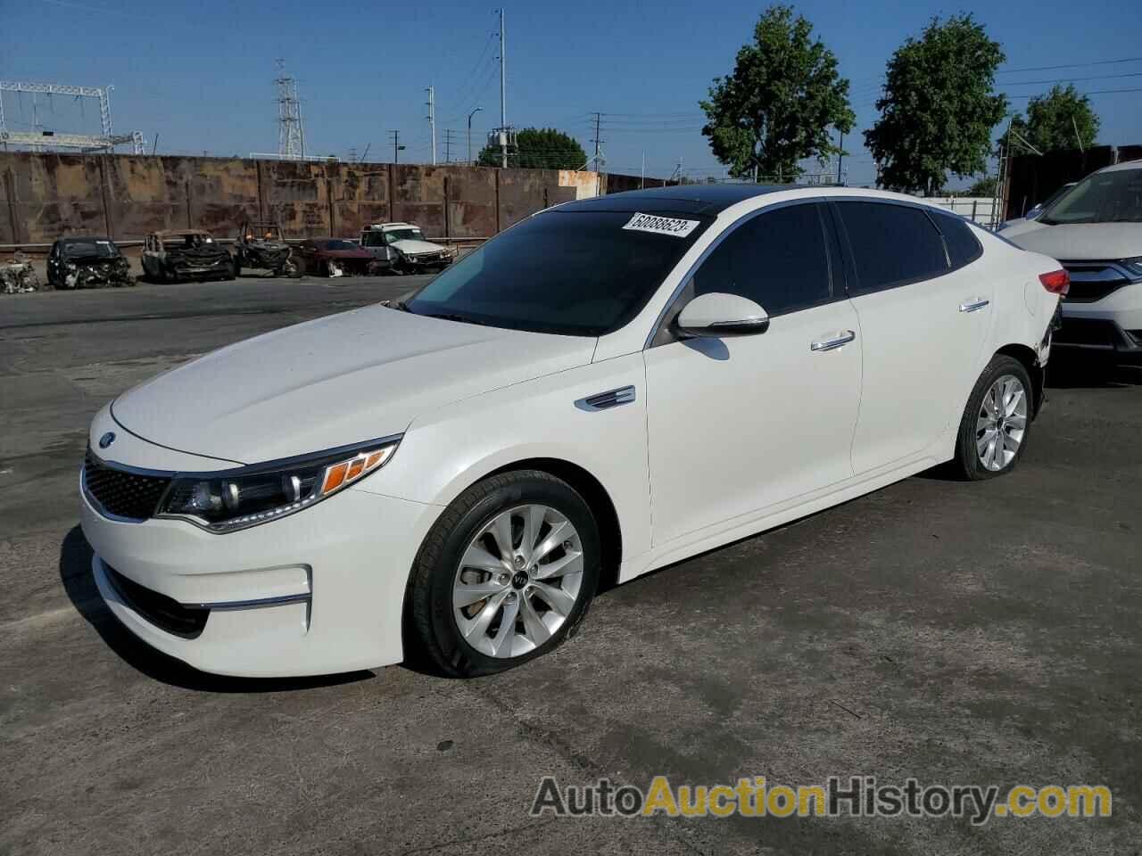 2016 KIA OPTIMA EX, 5XXGU4L38GG096467