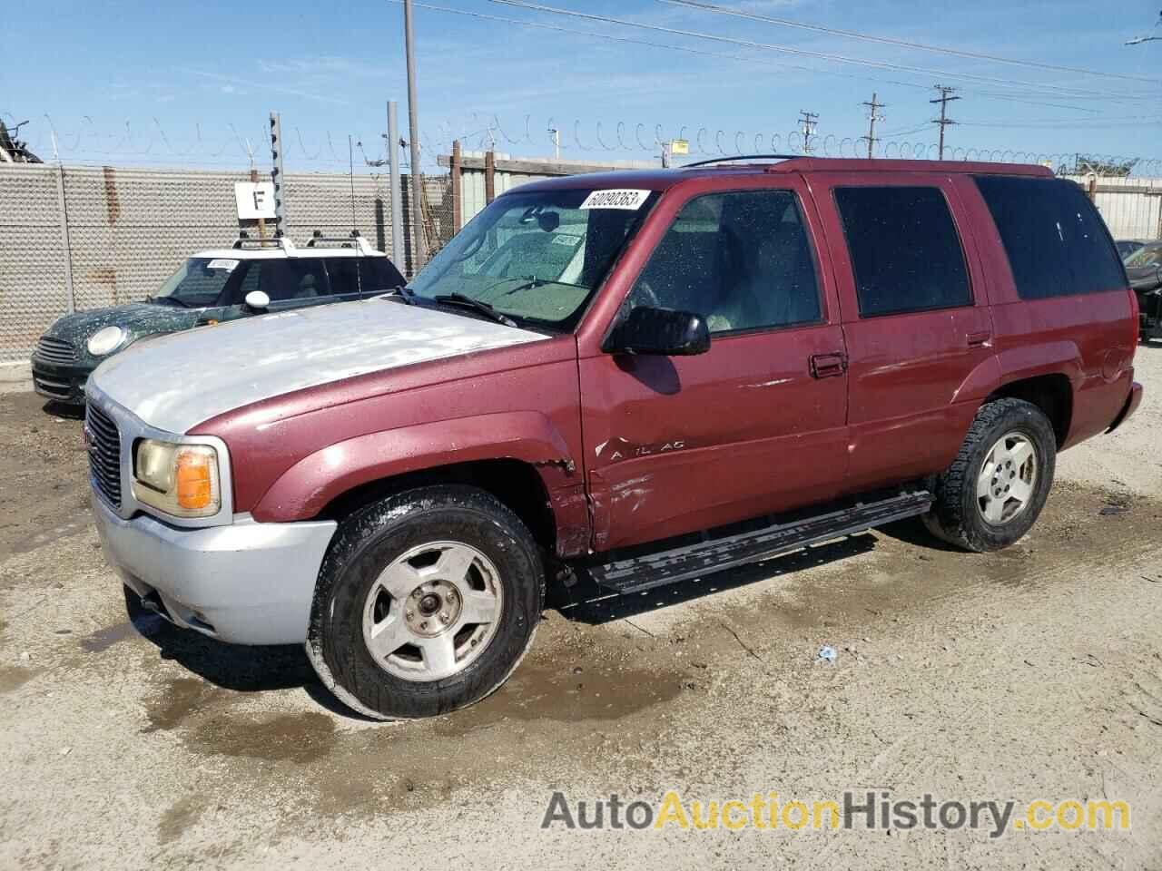 2000 CADILLAC ESCALADE, 1GYEK13R7YR152858