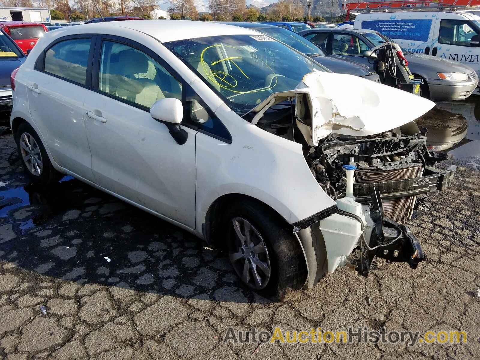 2013 KIA RIO LX LX, KNADM5A38D6156704