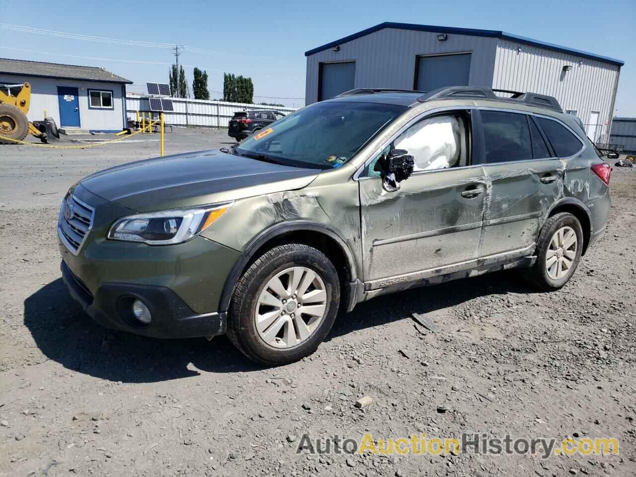 2016 SUBARU OUTBACK 2.5I PREMIUM, 4S4BSBHC8G3239989