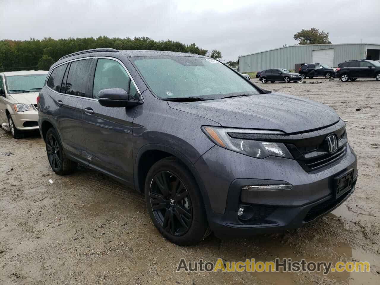 2021 HONDA PILOT SE, 5FNYF6H29MB006235