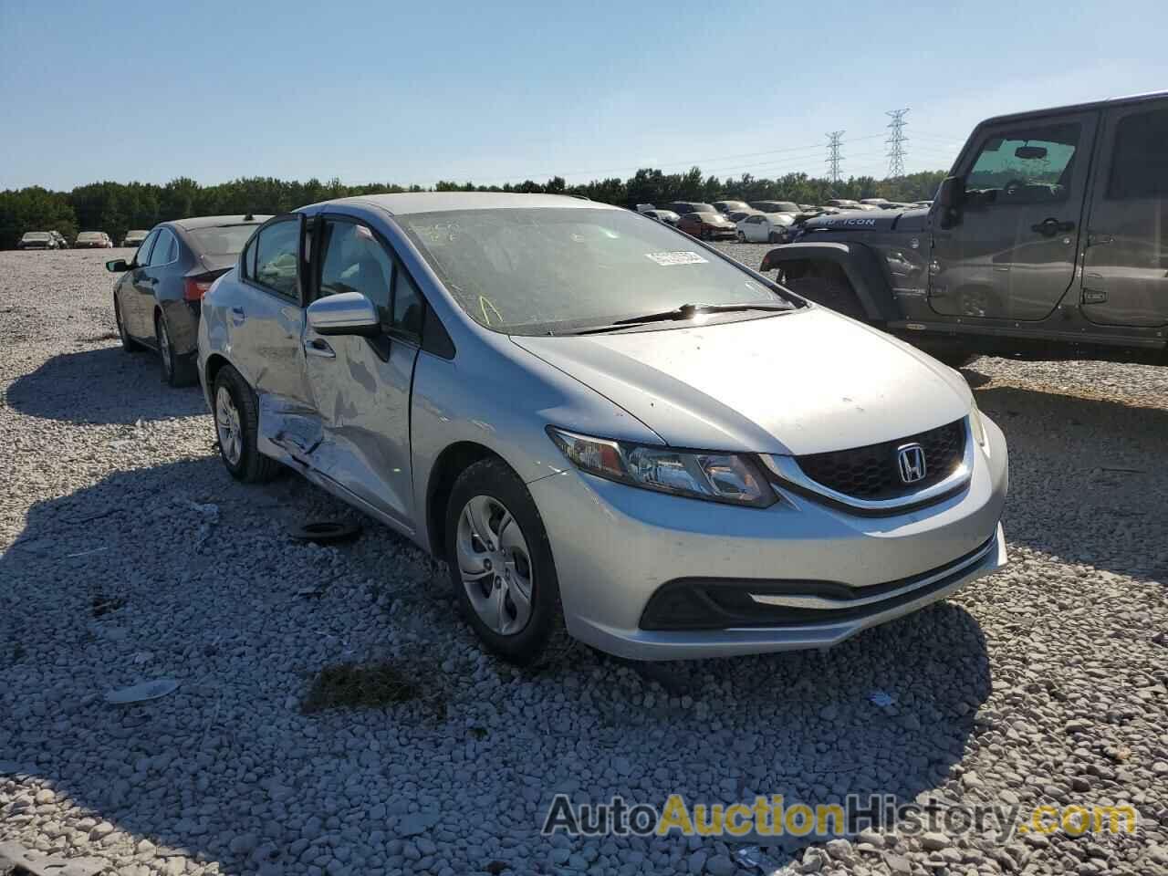 2014 HONDA CIVIC LX, 19XFB2F52EE059374