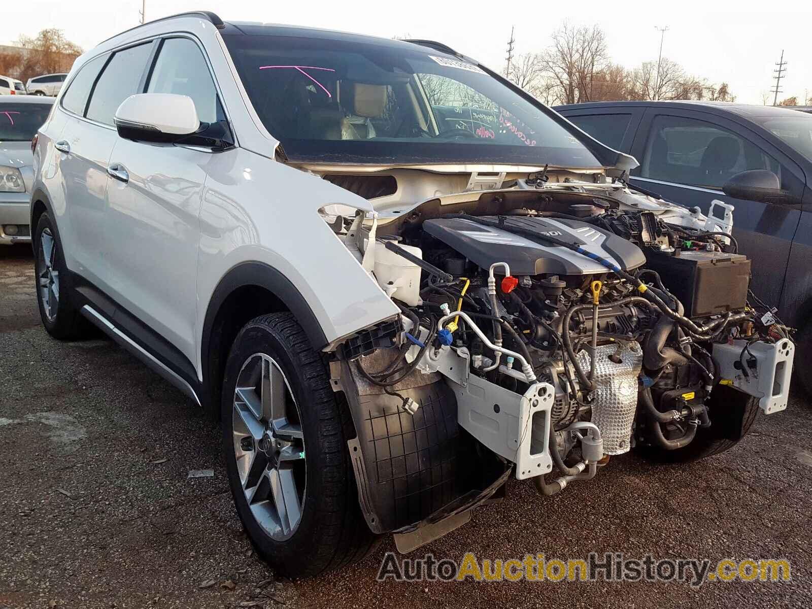 2018 HYUNDAI SANTA FE S SE ULTIMATE, KM8SR4HF3JU285992