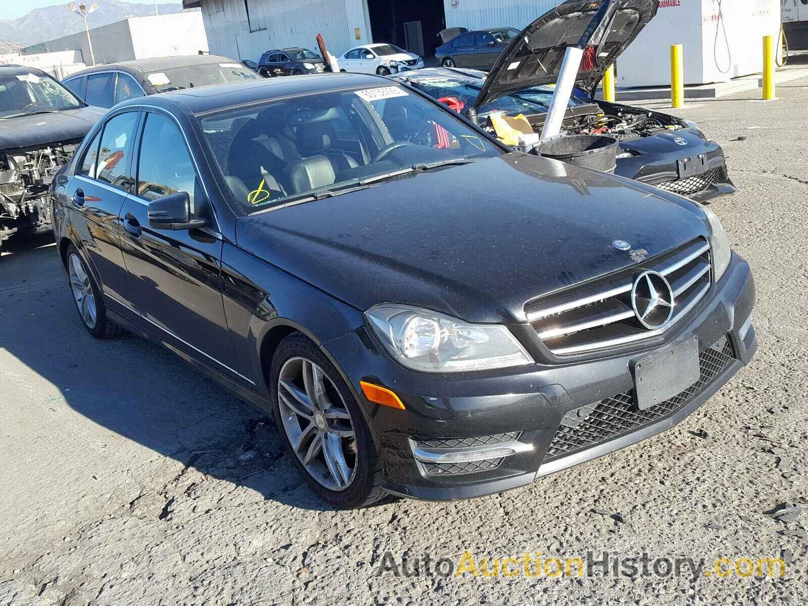 2014 MERCEDES-BENZ C 250 250, WDDGF4HB7EG255775