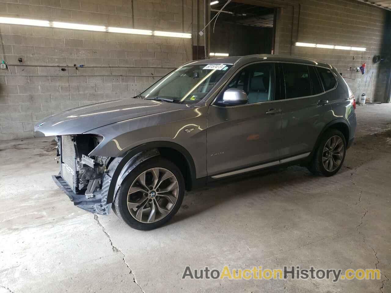 2016 BMW X3 XDRIVE28I, 5UXWX9C51G0D88675