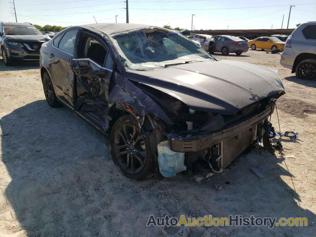 2018 FORD FUSION S, 3FA6P0G75JR176431