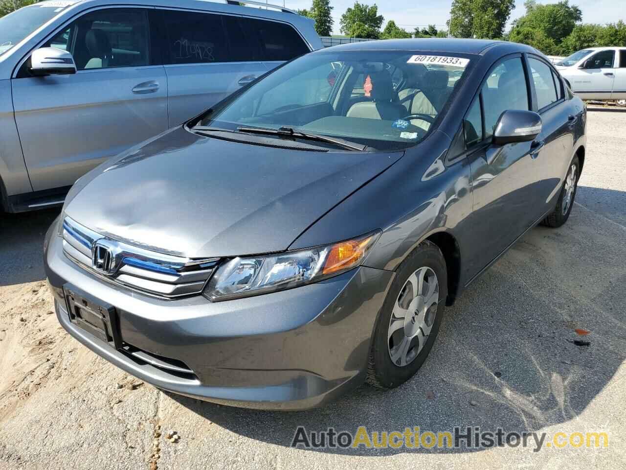 2012 HONDA CIVIC HYBRID L, JHMFB4F32CS001428