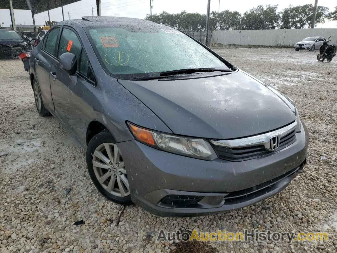 2012 HONDA CIVIC EX, 19XFB2F86CE009455