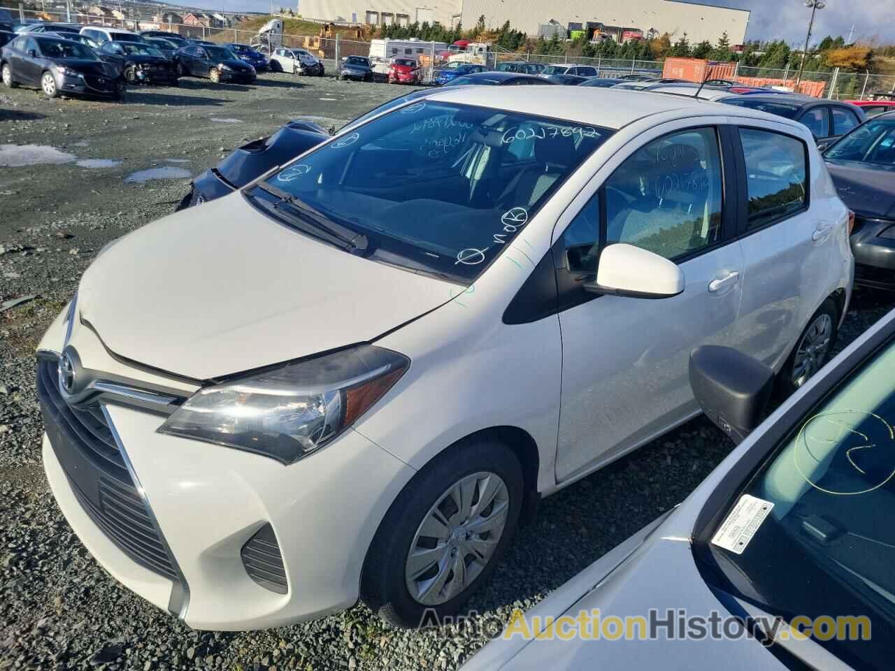 2016 TOYOTA YARIS L, VNKKTUD39GA070538