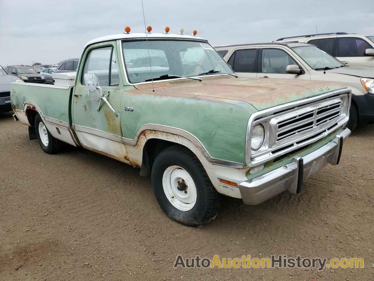 1973 DODGE D SERIES, D14AF3S007956