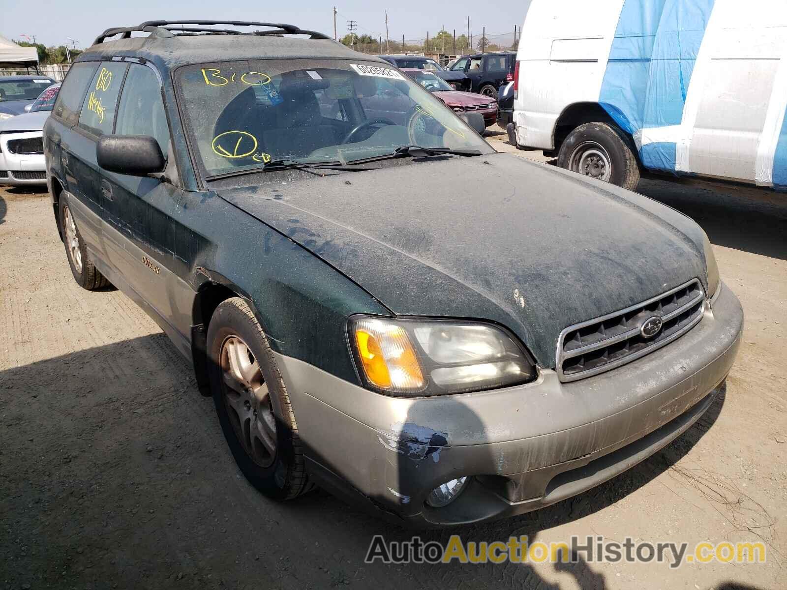 2002 SUBARU LEGACY OUTBACK AWP, 4S3BH675027645232