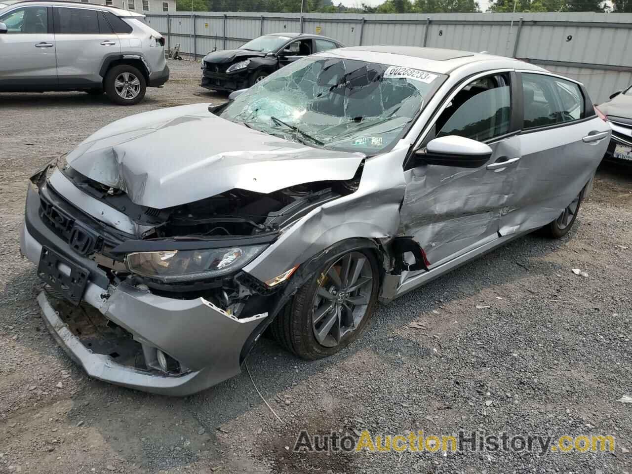 2019 HONDA CIVIC EX, 2HGFC1F34KH651530