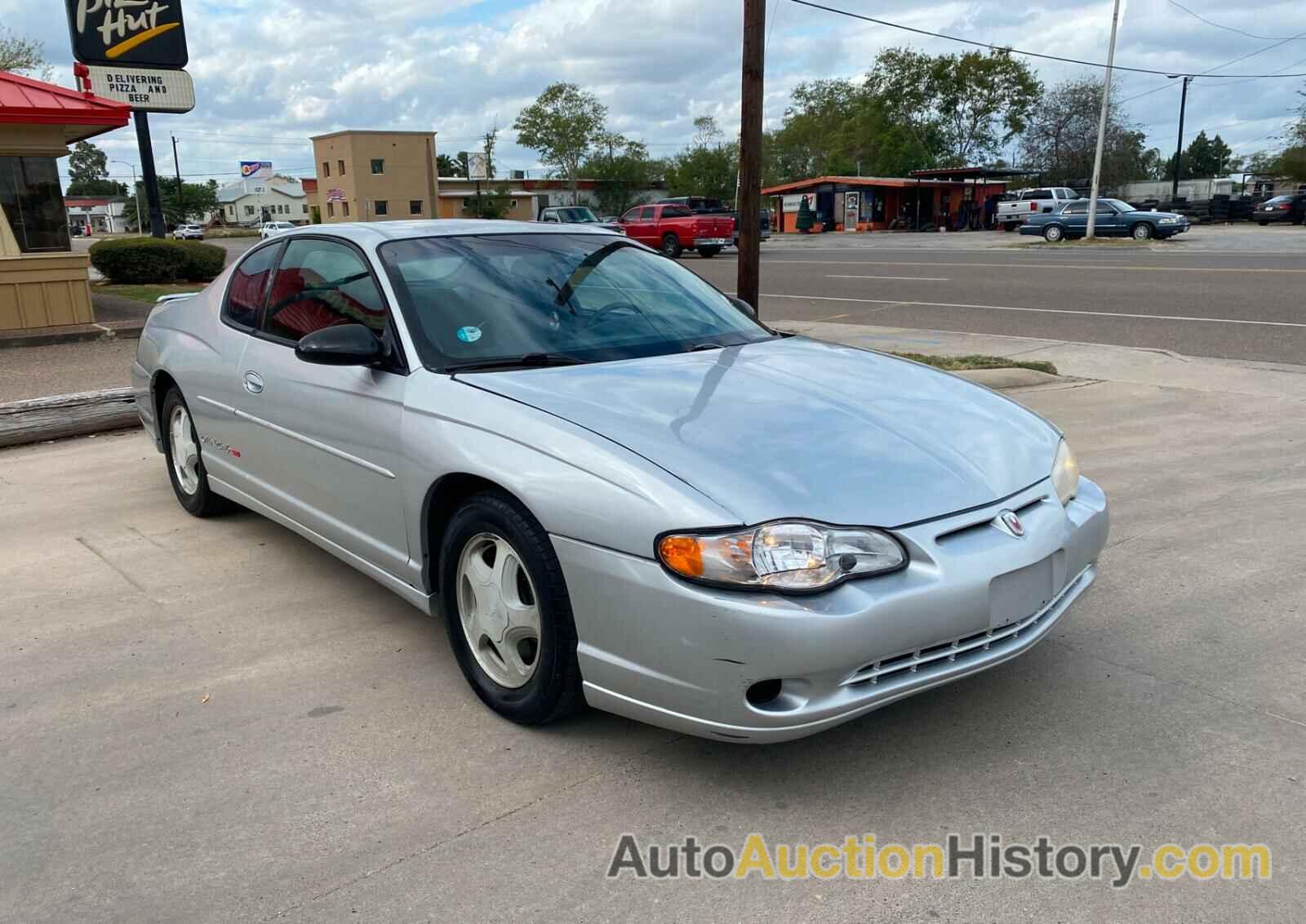 2002 CHEVROLET MONTECARLO SS, 2G1WX15KX29127085