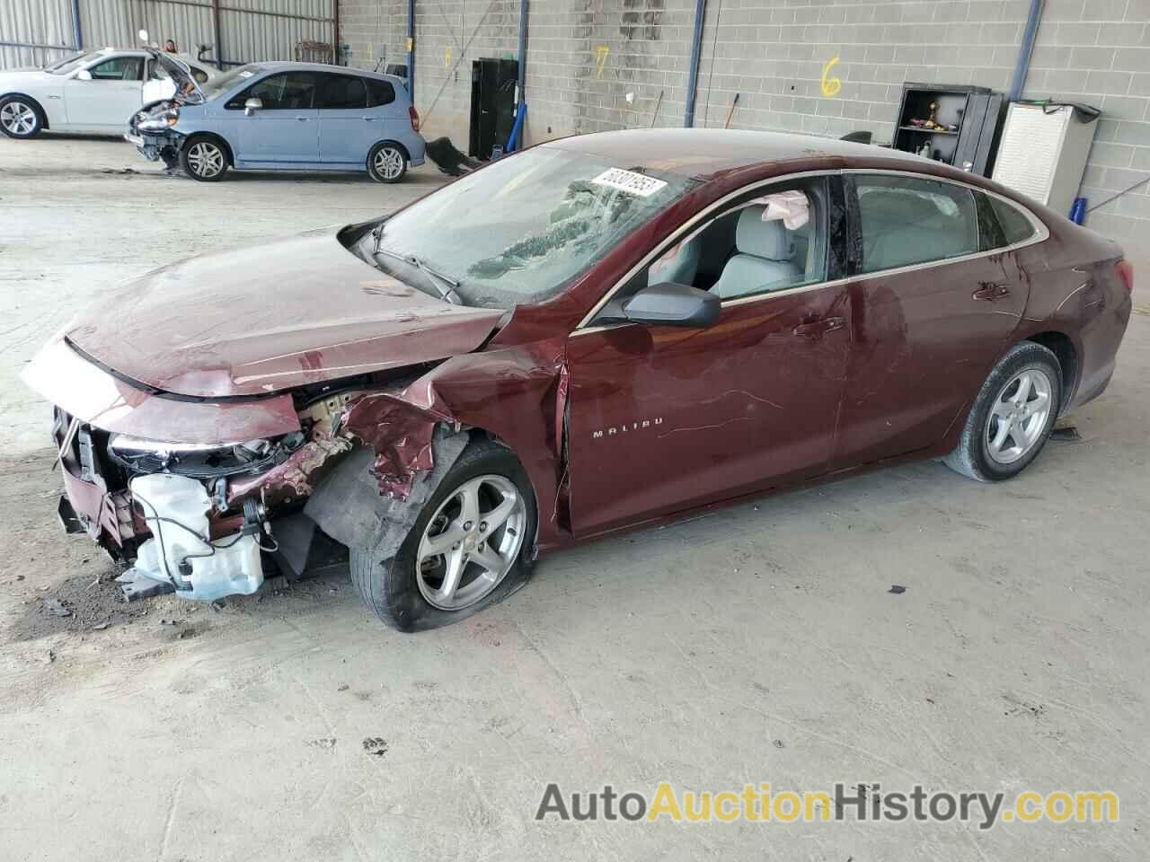 2016 CHEVROLET MALIBU LS, 1G1ZB5ST3GF308737