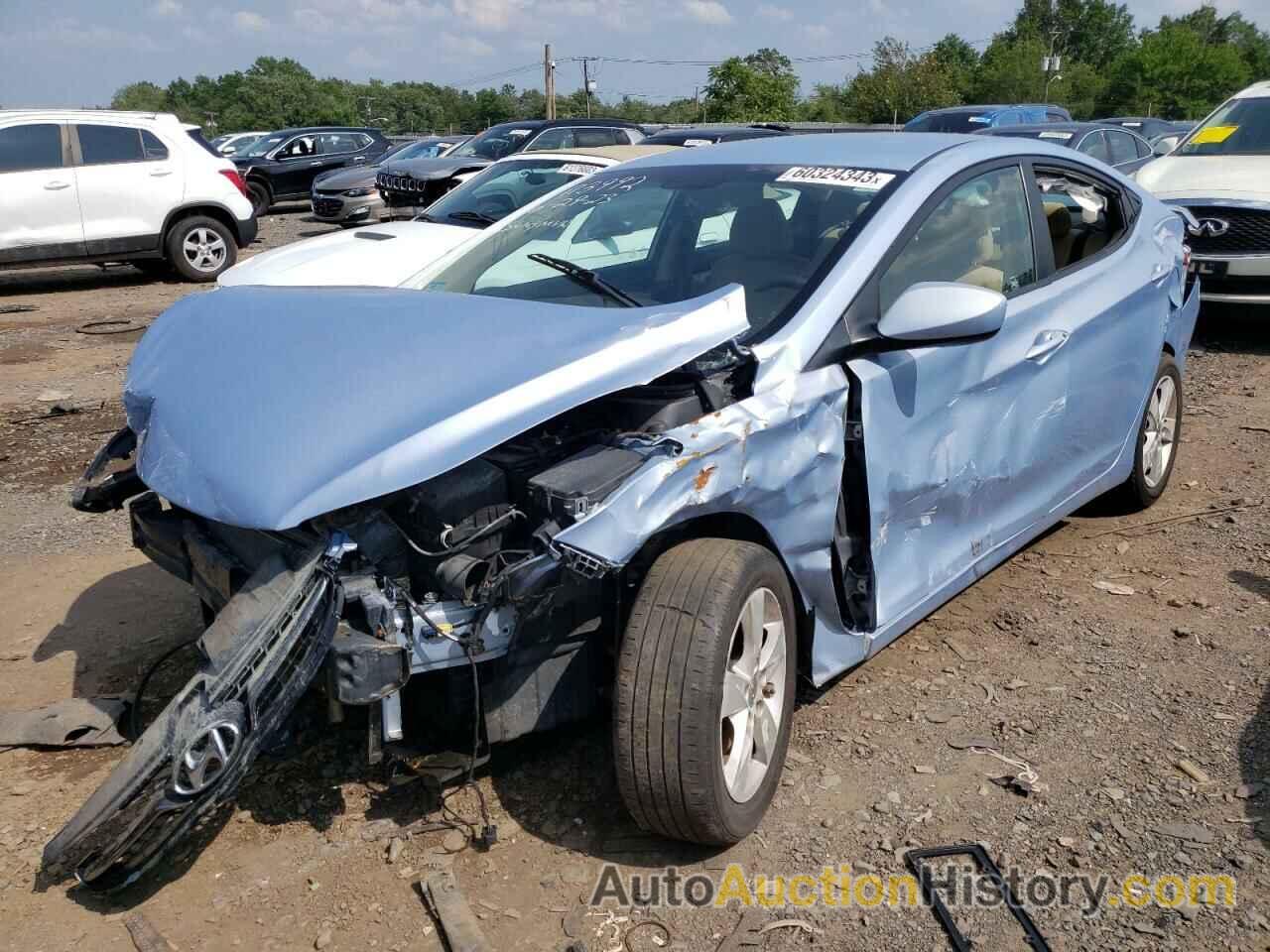 2012 HYUNDAI ELANTRA GLS, KMHDH4AE8CU307839