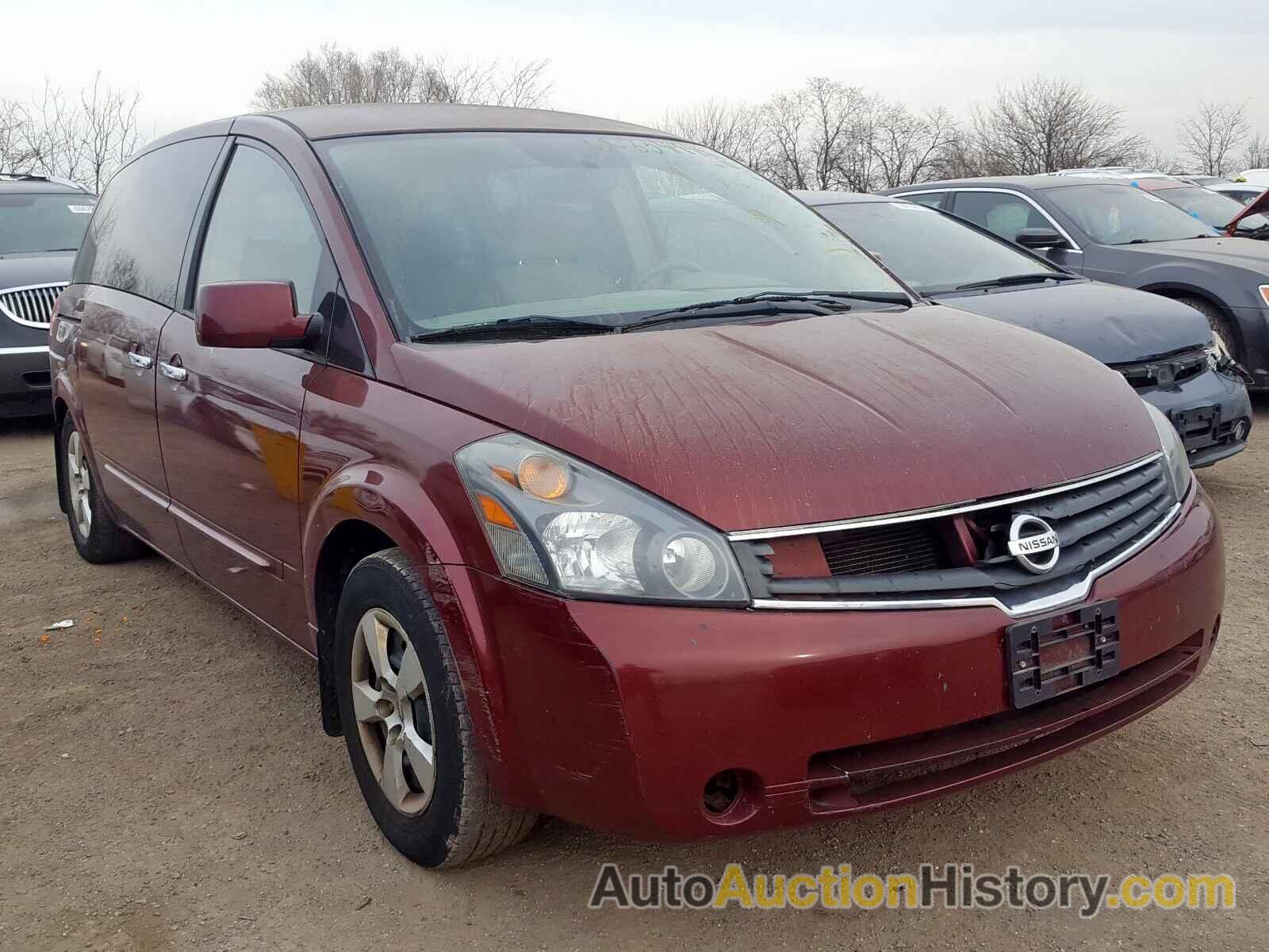 2009 NISSAN QUEST S S, 5N1BV28U29N107737