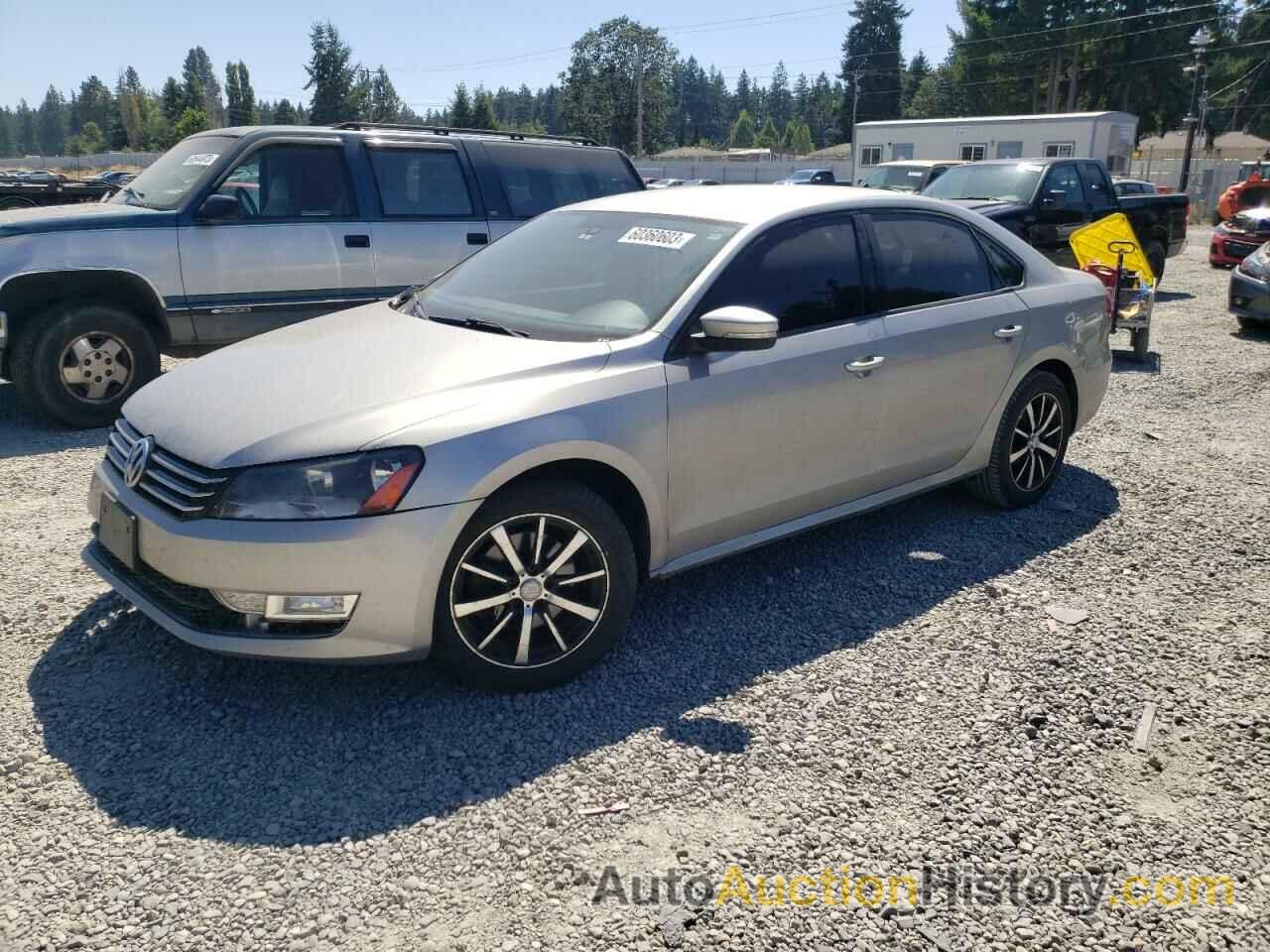 2014 VOLKSWAGEN PASSAT S, 1VWAT7A37EC079344