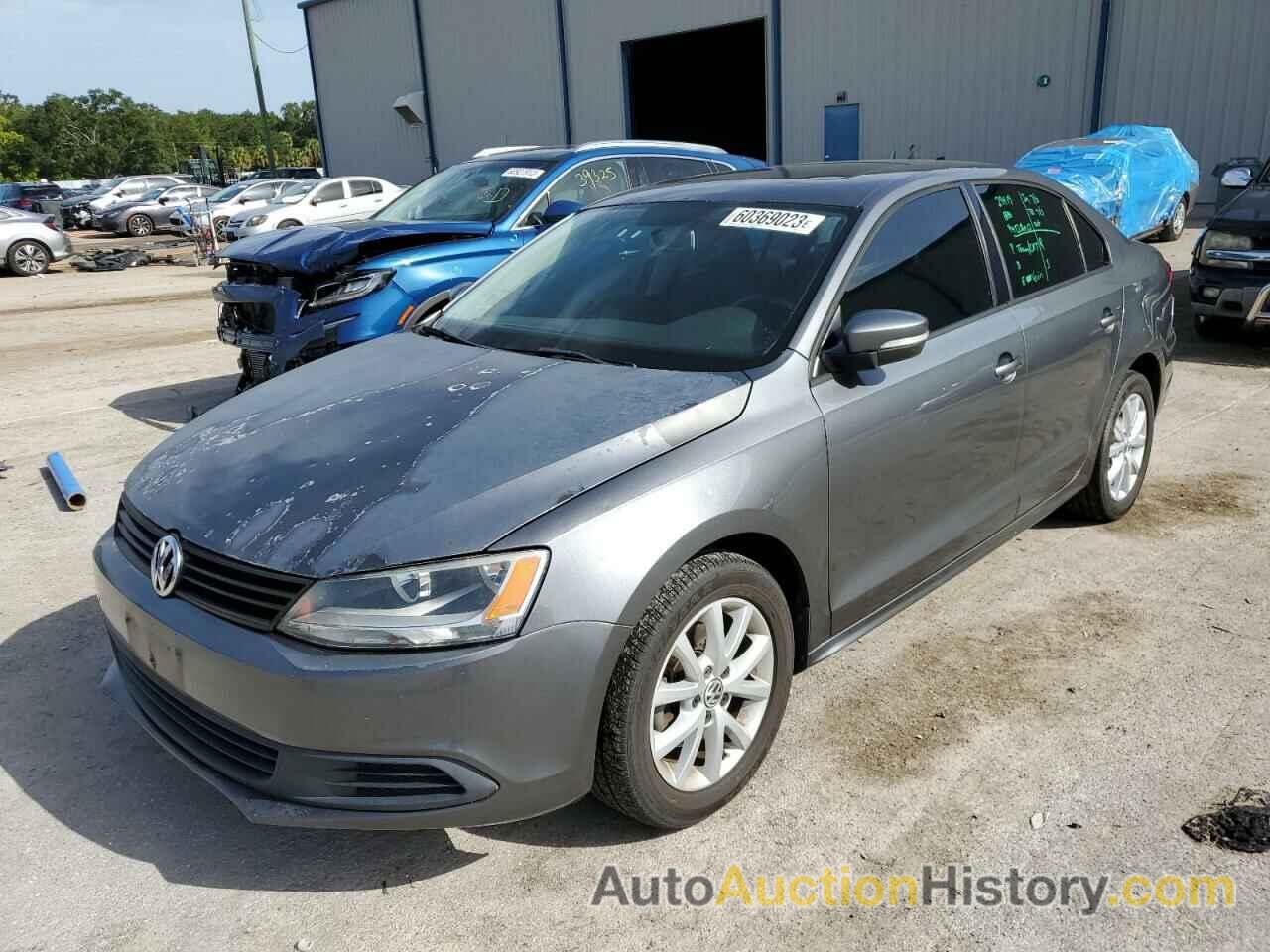 2012 VOLKSWAGEN JETTA SE, 3VWDP7AJ4CM327139