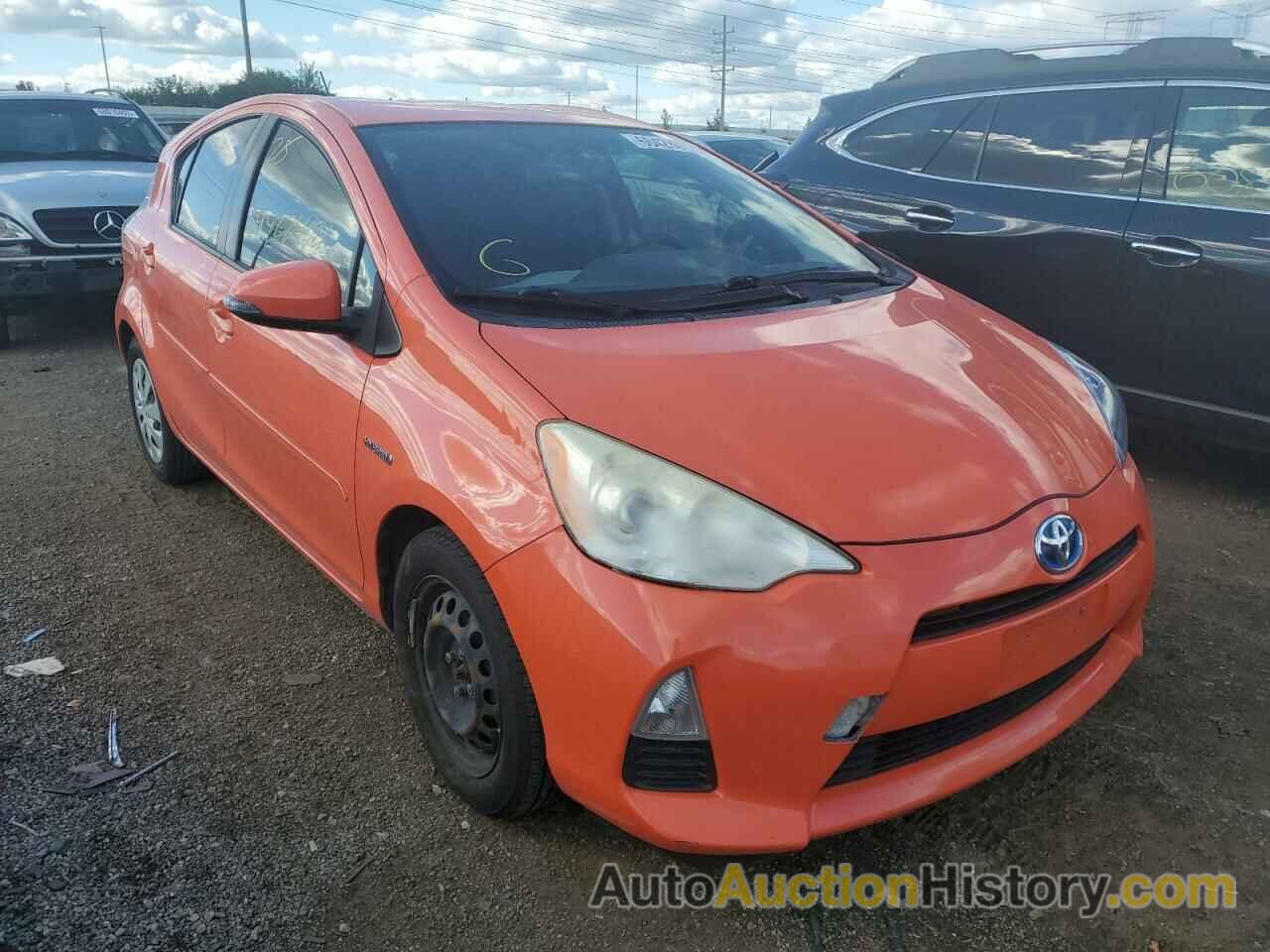 2012 TOYOTA PRIUS, JTDKDTB36C1013582