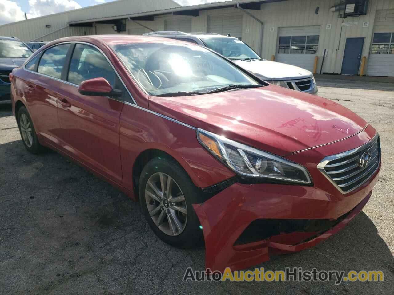 2017 HYUNDAI SONATA SE, 5NPE24AF4HH519626