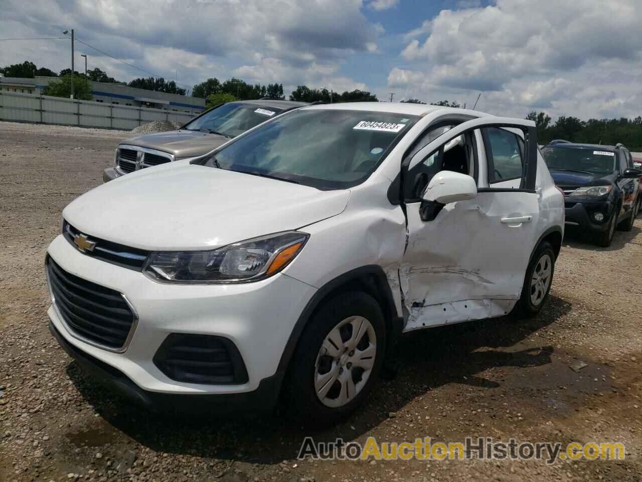 CHEVROLET TRAX LS, 3GNCJKSB8JL196639