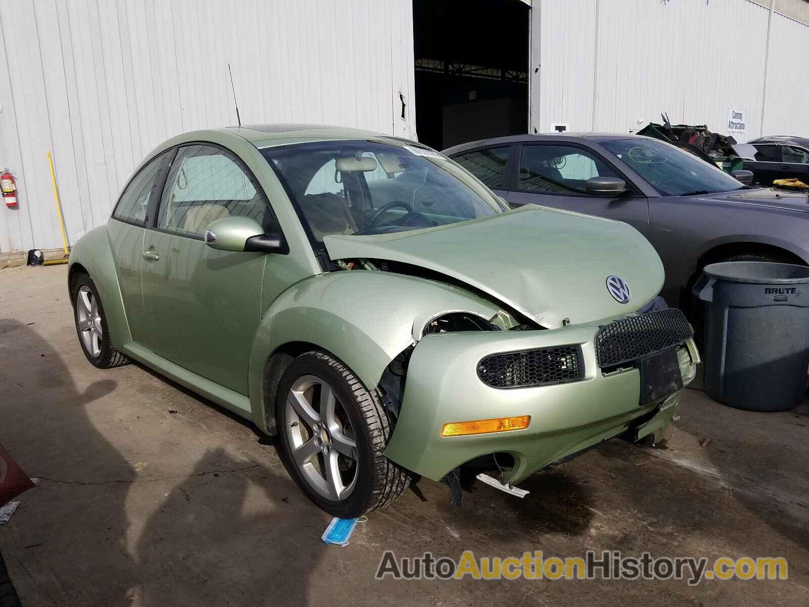 2008 VOLKSWAGEN BEETLE S, 3VWRG31C88M520479