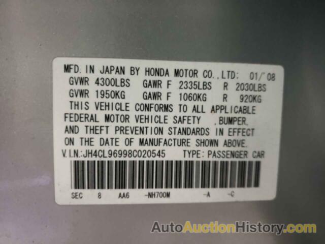 ACURA TSX, JH4CL96998C020545