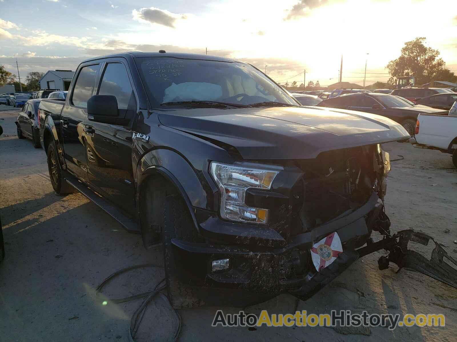 2016 FORD F150 SUPERCREW, 1FTEW1EP5GFB52878