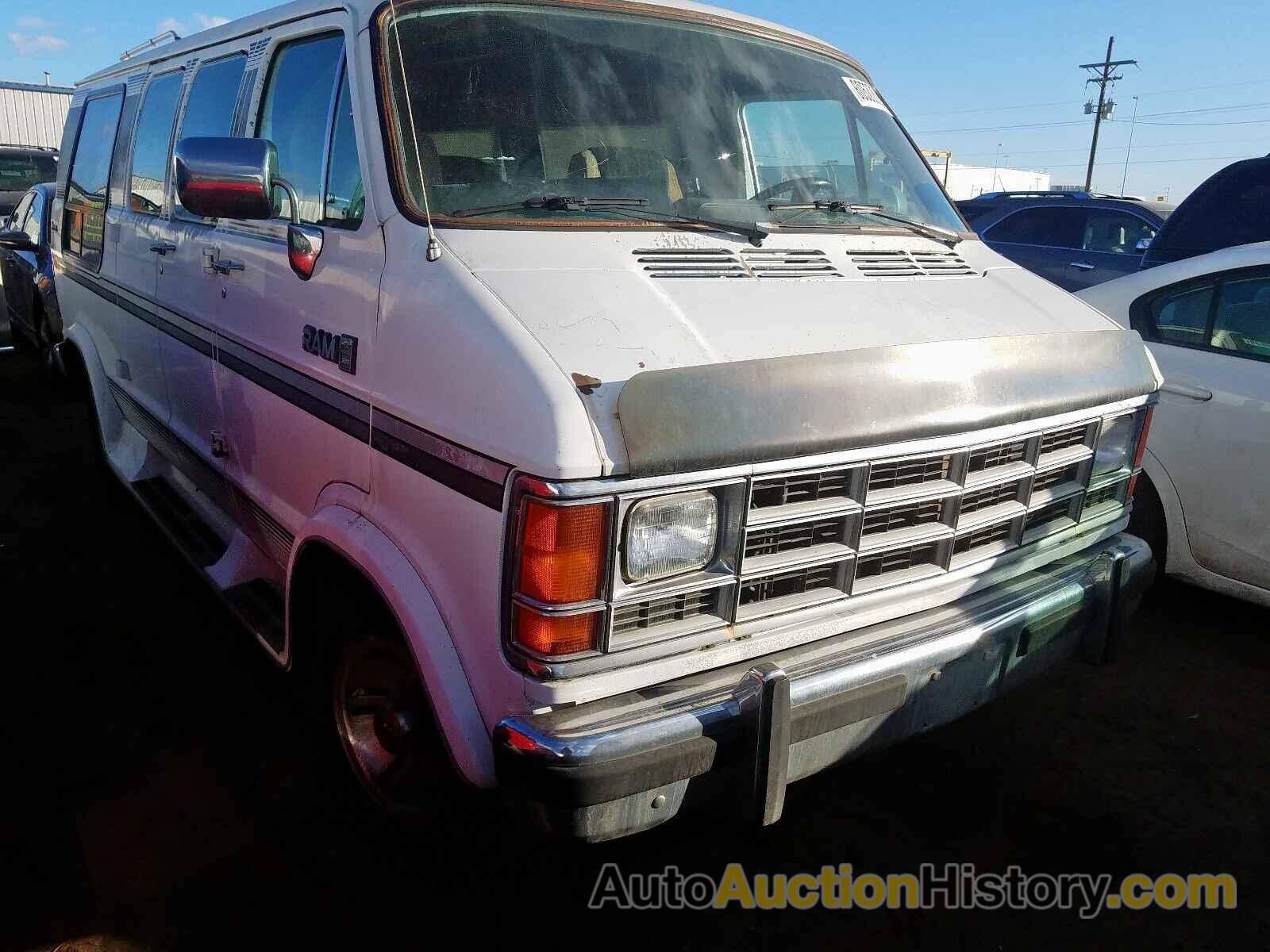 1990 DODGE RAM VAN B2 B250, 2B6HB21Z5LK781787