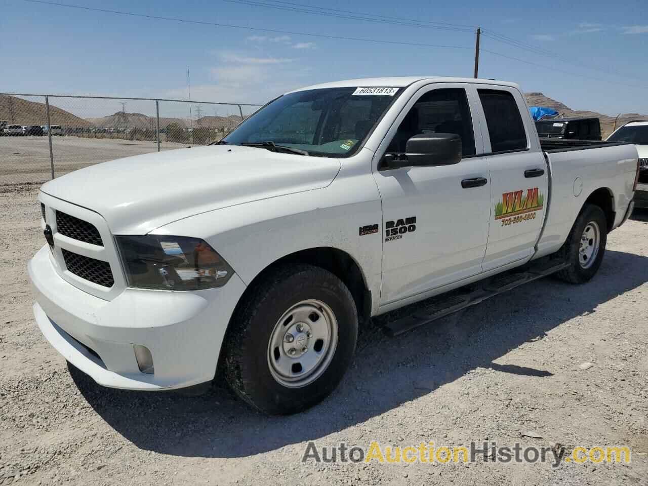 2019 RAM 1500 TRADESMAN, 1C6RR6FTXKS500828