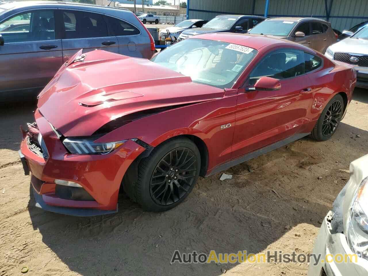 2017 FORD MUSTANG GT, 1FA6P8CF0H5277398