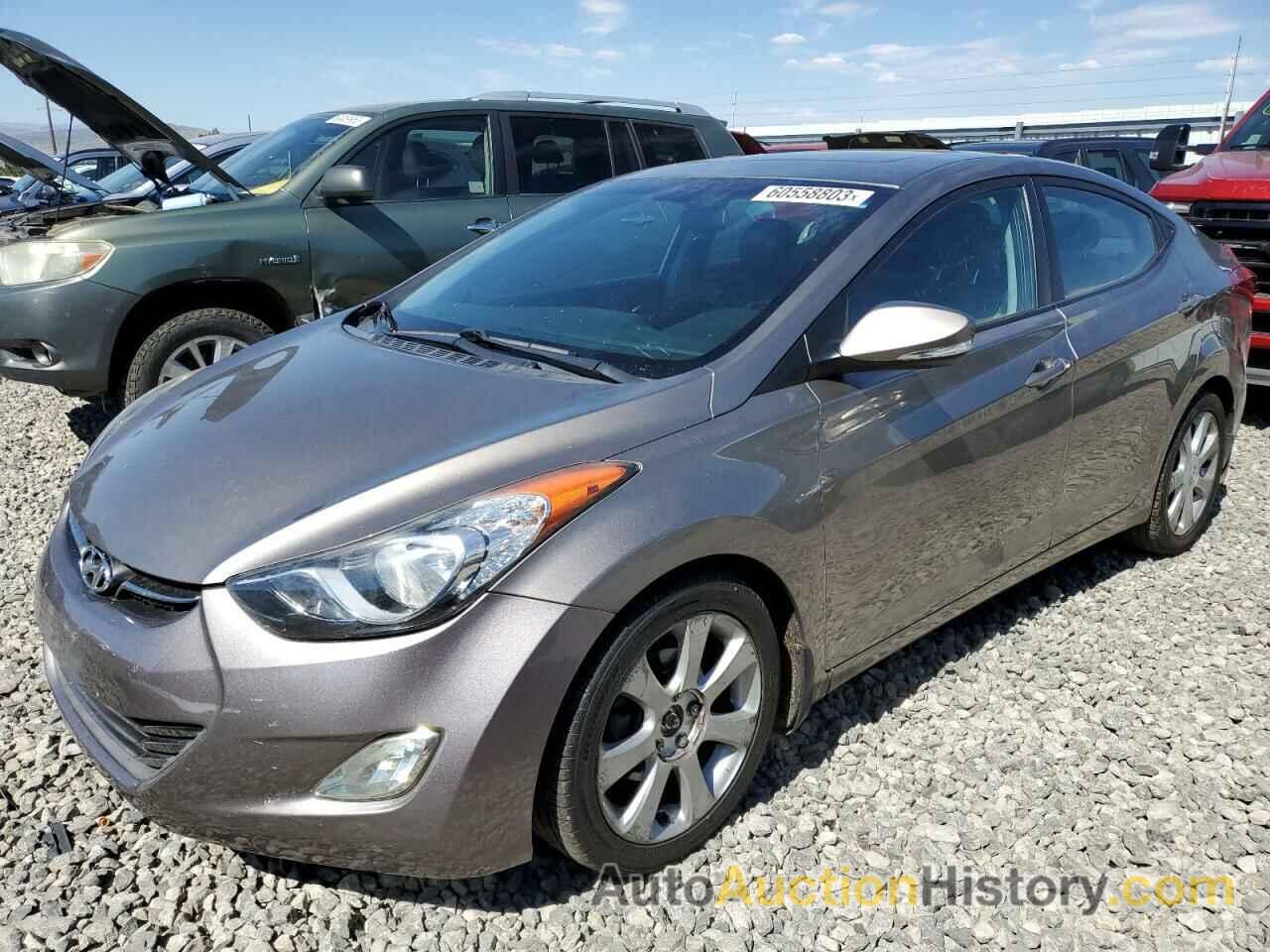 2013 HYUNDAI ELANTRA GLS, 5NPDH4AE1DH393737