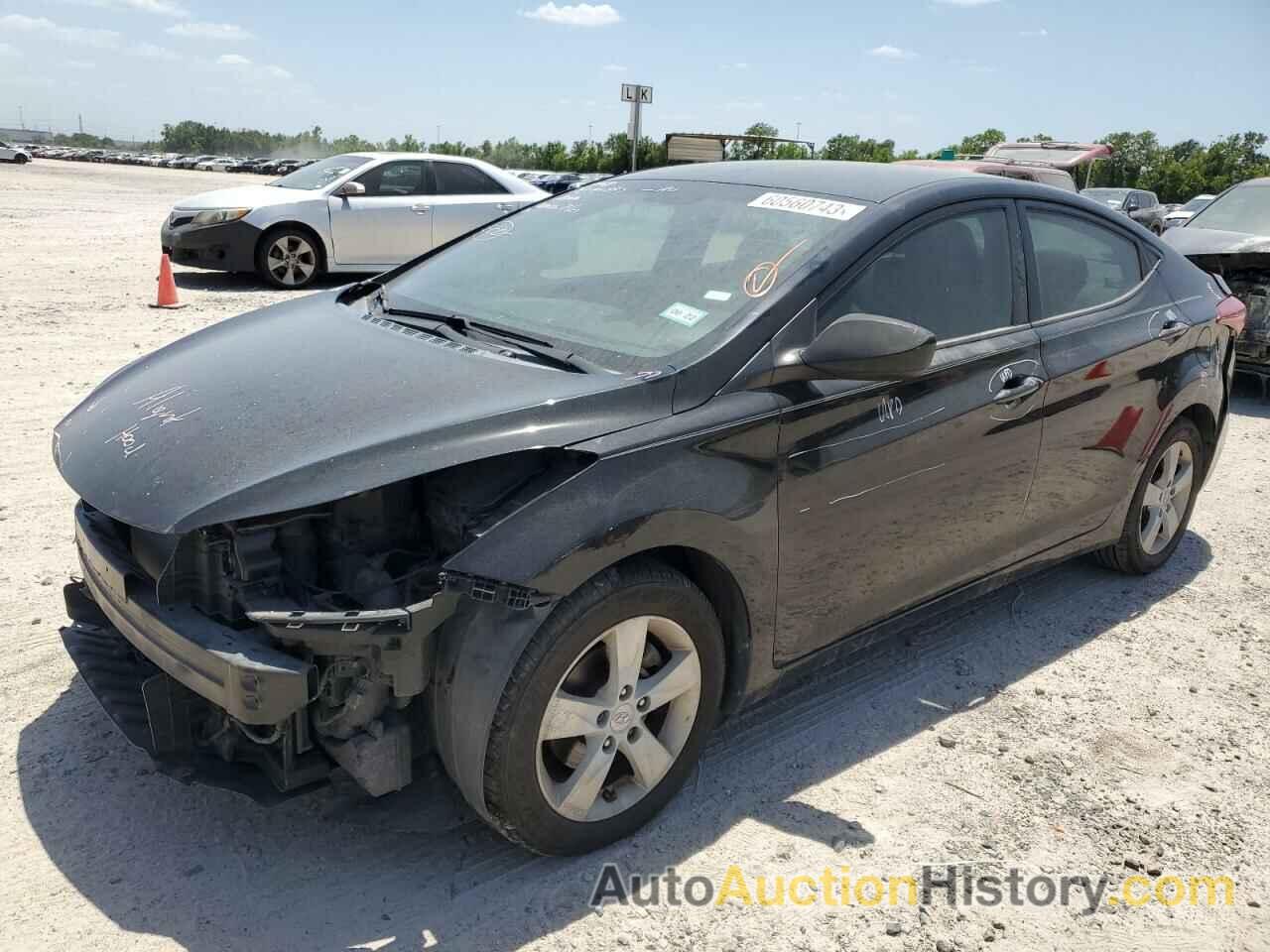 2011 HYUNDAI ELANTRA GLS, 5NPDH4AE0BH001540