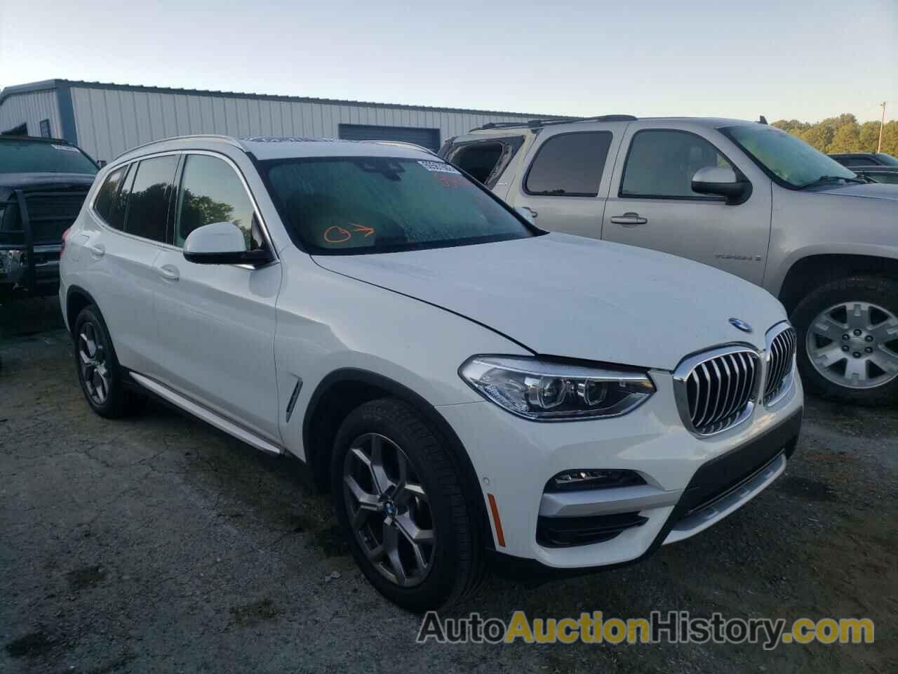 2021 BMW X3 SDRIVE30I, 5UXTY3C0XM9G54218