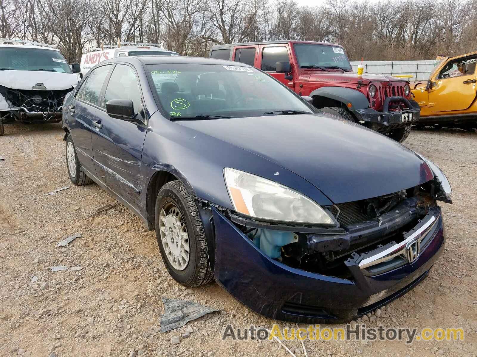 2006 HONDA ACCORD VAL VALUE, 1HGCM56126A051776