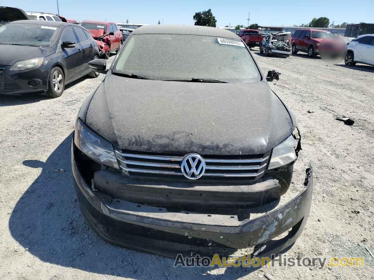 VOLKSWAGEN PASSAT S, 1VWAP7A3XCC004574