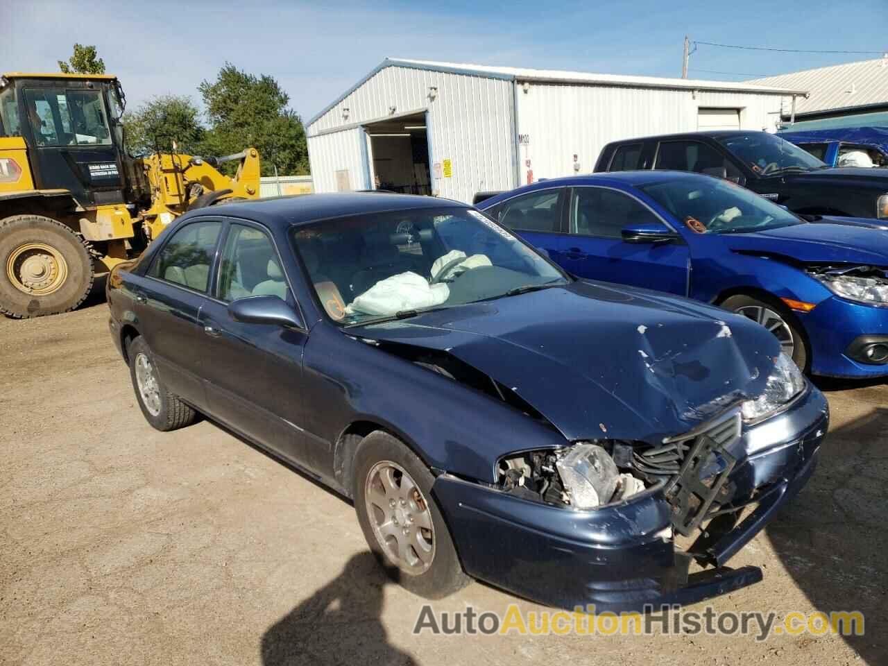 2002 MAZDA 626 LX, 1YVGF22C125302719