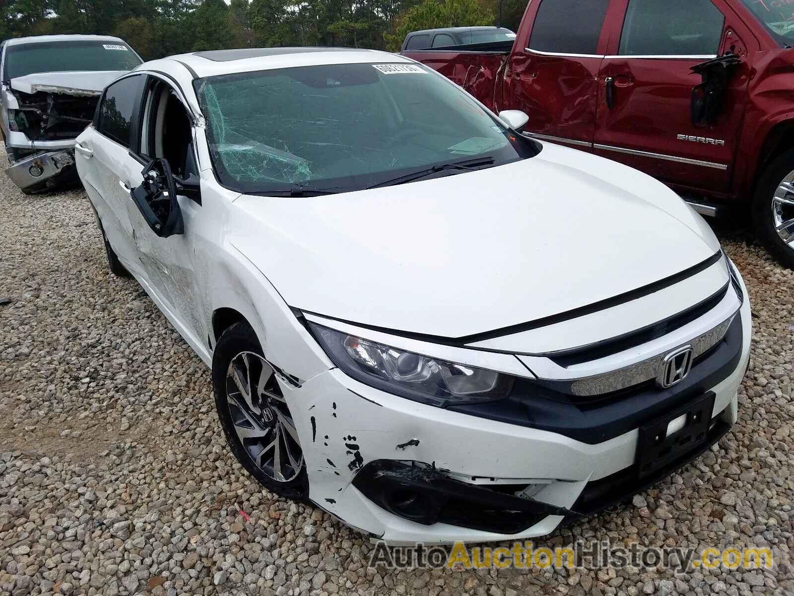 2018 HONDA CIVIC EX EX, 19XFC2F80JE036614