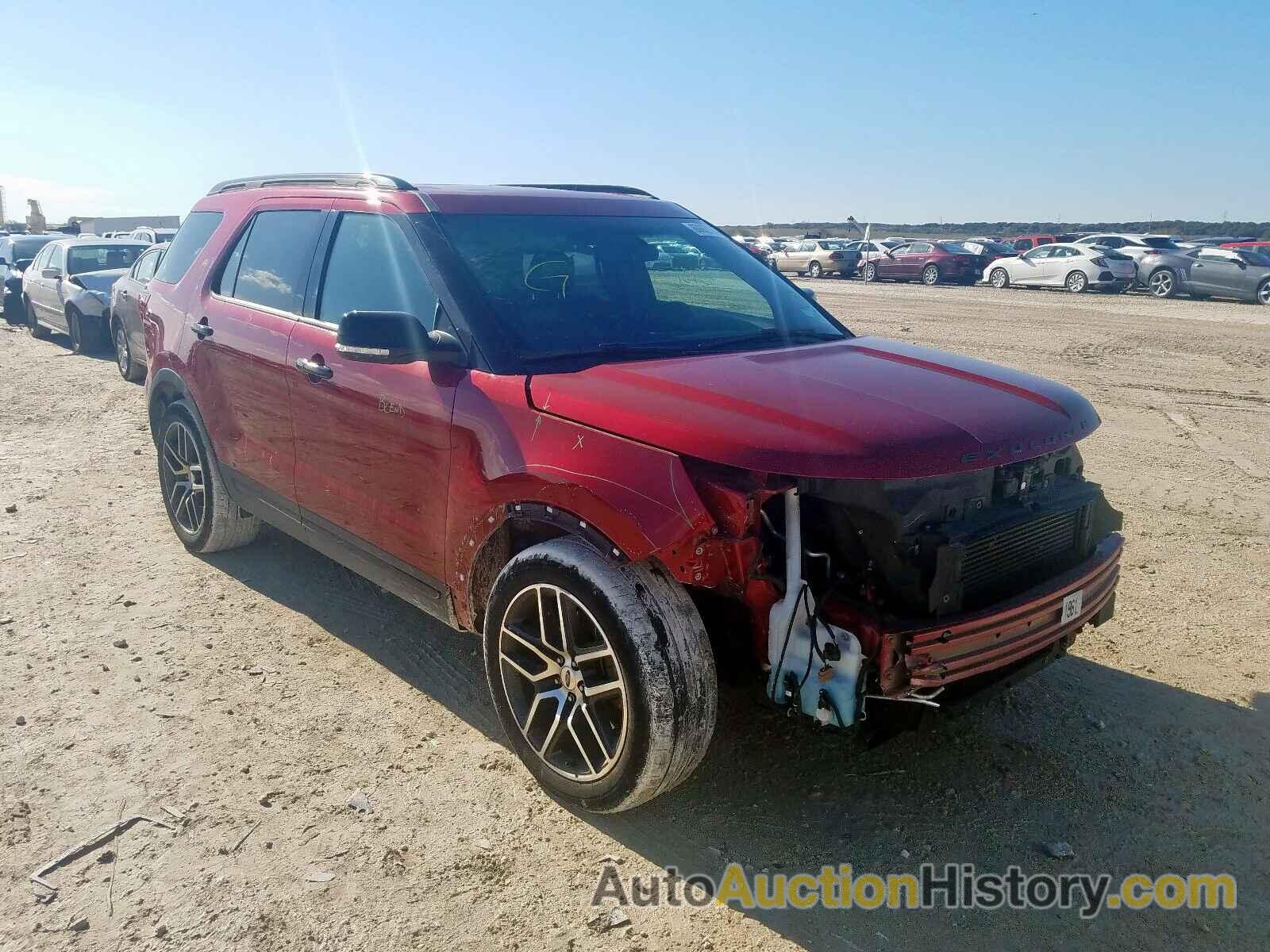 2016 FORD EXPLORER S SPORT, 1FM5K8GT7GGA83275