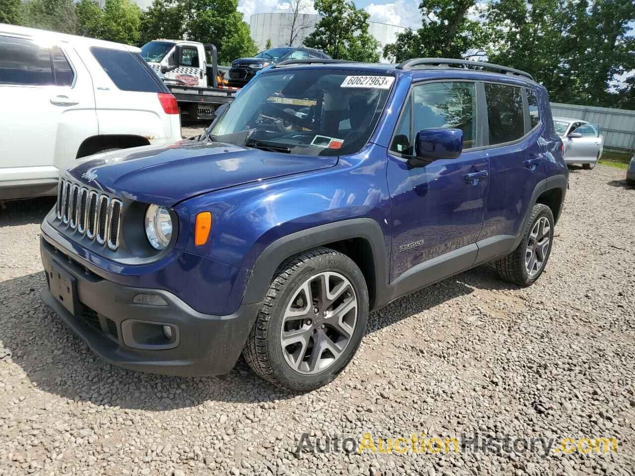 2016 JEEP RENEGADE LATITUDE, ZACCJBBTXGPC97795