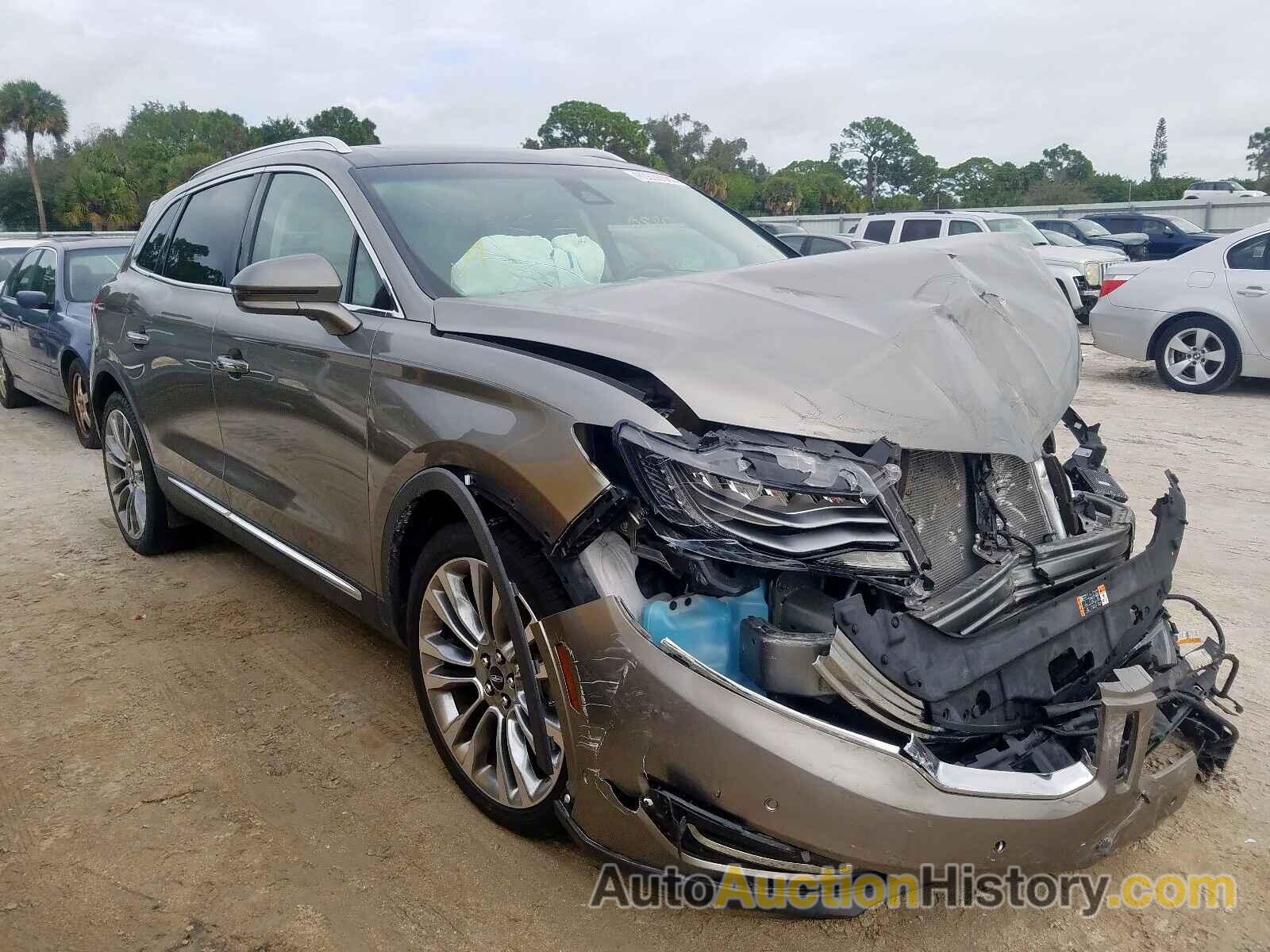 2016 LINCOLN MKX RESERV RESERVE, 2LMPJ8LP3GBL55174