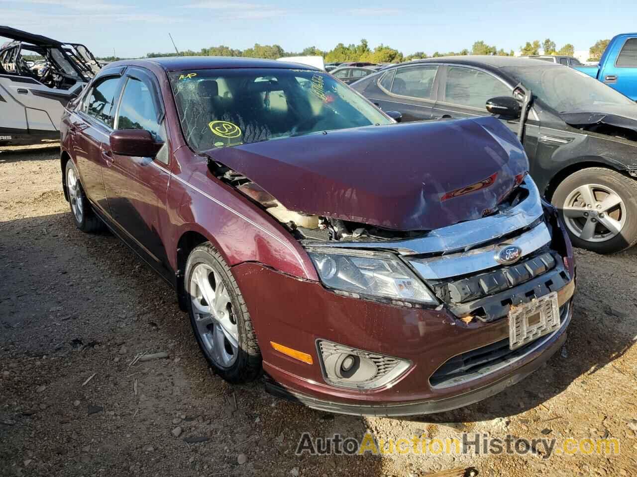 2012 FORD FUSION SE, 3FAHP0HA8CR321628